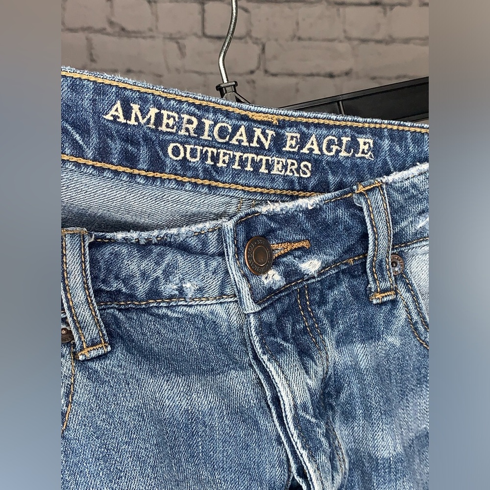 American Eagle Outfitters Women’s 8 Denim Mini Skirt - Picture 2 of 5